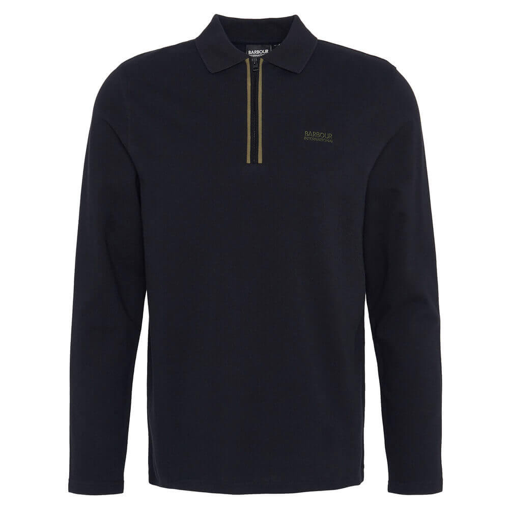 Barbour International Marshall Long-Sleeved Polo Shirt